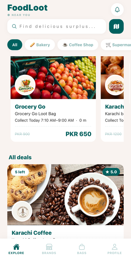 Browse deals on FoodLoot