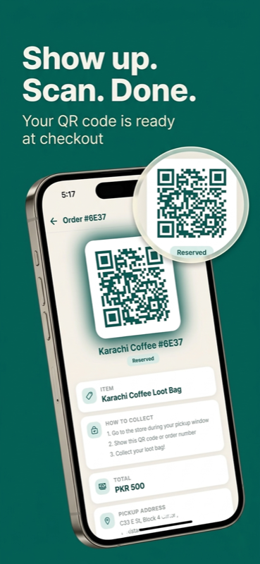 Collect with QR code